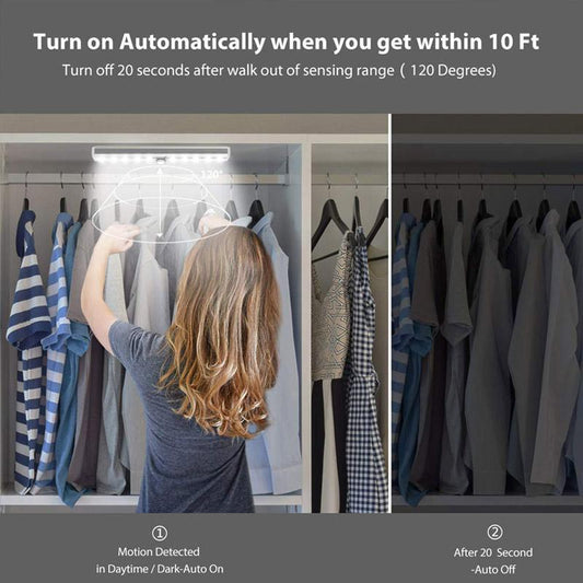 ✨Oferta rabatowa✨Inteligentna lampa LED z czujnikiem magnetycznym dla ludzkiego ciała