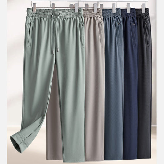 【M-4XL】❄️Męskie spodnie dresowe Ice Silk