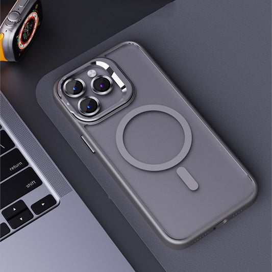 📱 Najnowsze metalowe etui magnetyczne na iPhone'a z lustrzaną ramką  2023✨