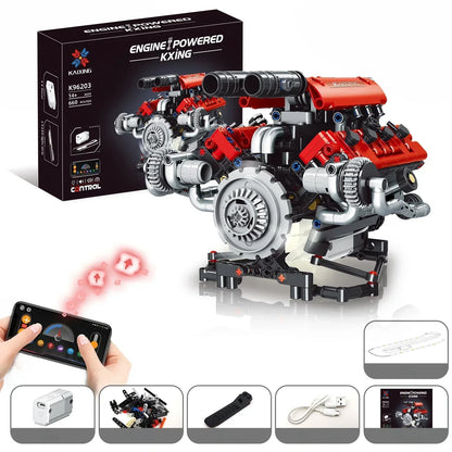 W 100% zrób to sam🔥 model z dudniącym silnikiem V8!