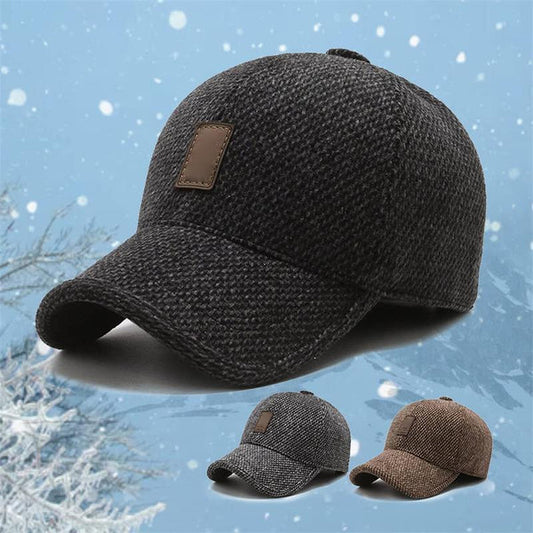 【🎅Świąteczna oferta przedsprzedaży】🎄Idealny prezent dla starszych na Boże Narodzenie!-Zimowa ciepła lekka czapka z daszkiem