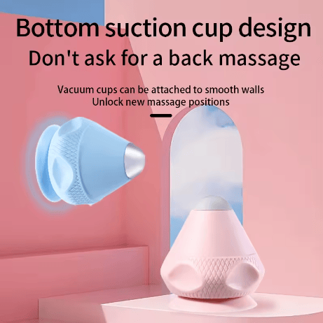 👍Piłka do automasażu punktów spustowych z podstawą ssącą