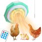 🐔Lampa grzewcza do karmienia drobiu z pilotem zdalnego sterowania
