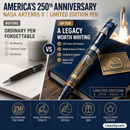 Zwykły długopis nie oddaje wagi historii? – długopis pamiątkowy 250-lecia USA – spraw, by każdy podpis stał się dziedzictwem. Na pobranie! ✒️
