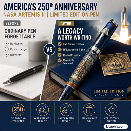 Zwykły długopis nie oddaje wagi historii? – długopis pamiątkowy 250-lecia USA – spraw, by każdy podpis stał się dziedzictwem. Na pobranie! ✒️