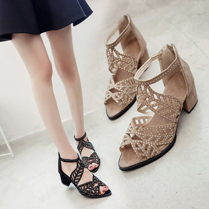 ✨2025 Nowe produkty👡Nowe damskie buty na wysokim obcasie w stylu bohemy