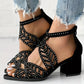 ✨2025 Nowe produkty👡Nowe damskie buty na wysokim obcasie w stylu bohemy