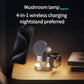 Mushroom Light 4-in-1 Magnetic Wireless Charging Station
