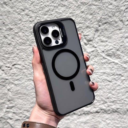 Magnetyczne etui na telefon z mocowaniem obiektywu do serii iPhone