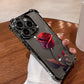 2025  HOT SALE🔥Anti-Drop Red Rose Etui na telefon do iPhone'a z serii 13-16