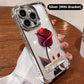 2025  HOT SALE🔥Anti-Drop Red Rose Etui na telefon do iPhone'a z serii 13-16