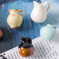 Mini ceramiczny wazonik z magnesem na lodówkę