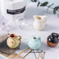Mini ceramiczny wazonik z magnesem na lodówkę
