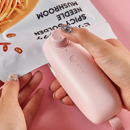 Akumulatorowa zgrzewarka i obcinarka do torebek 2 w 1