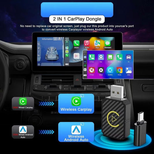 Mini bezprzewodowy adapter CarPlay