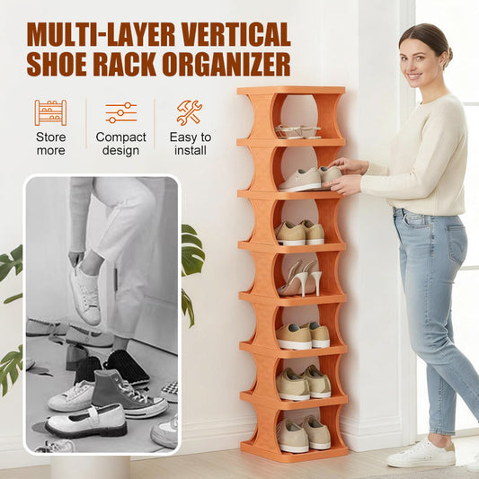 Wielowarstwowy pionowy organizer na buty