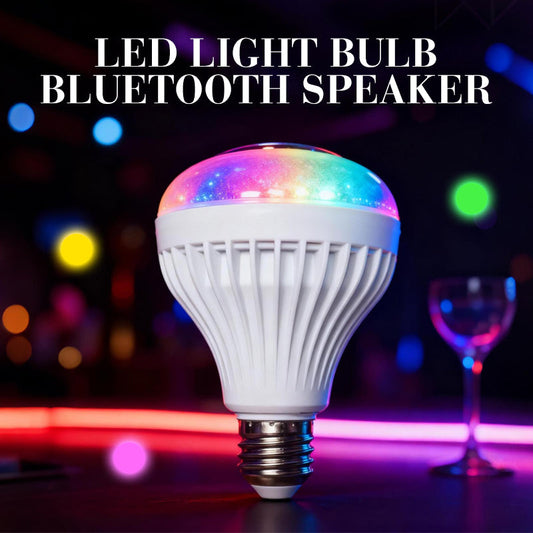 Inteligentna żarówka muzyczna z wbudowanym głośnikiem Bluetooth