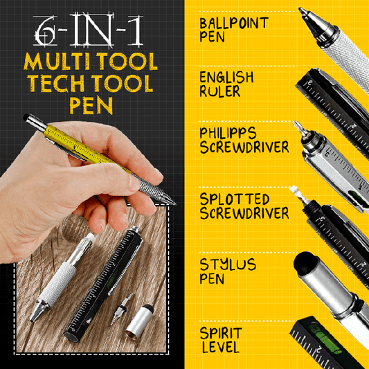 Kup 3, a 2 dostaniesz gratis🔥6 w 1 Multitool Tech Tool Pen