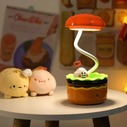 🍔Jasna lampa w kształcie burgera✨