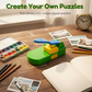 Zestaw do samodzielnego wykonania puzzli