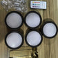 Minimalistyczny, ładowalny reflektor ścienny LED