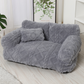 🐾Miękka pluszowa sofa dla zwierząt – ciepła i antypoślizgowa, przytulne schronienie dla Twojego futrzanego przyjaciela! 🛋️✨🐶🐱