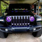 🦁 Naklejki na reflektory „Beast Eye” – 1 para 💡🚗