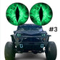 🦁 Naklejki na reflektory „Beast Eye” – 1 para 💡🚗