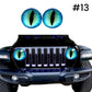 🦁 Naklejki na reflektory „Beast Eye” – 1 para 💡🚗