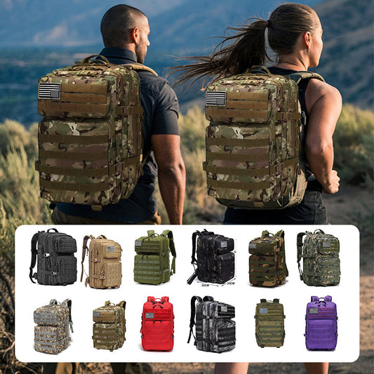 ⚔️ Taktyczny plecak wojskowy – system MOLLE 🎒🏕️