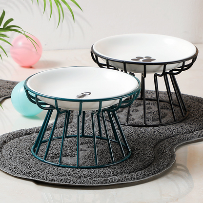 🐱🥣 Ceramiczna miska dla kota – do karmy suchej i mokrej – płatność przy odbiorze 🐈✅