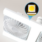 🏠 Lampa z wentylatorem sufitowym z oprawą E27 – 🌬️wiele prędkości wentylatora + regulacja jasności i barwy światła – płatność przy odbiorze💪