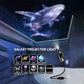 🌌🌙 Lampka nocna USB z projekcją galaktyki i księżyca – obracające się gwiaździste niebo, sprzyjająca zasypianiu atmosfera – płatność przy odbiorze ✨✅