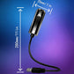 🌌🌙 Lampka nocna USB z projekcją galaktyki i księżyca – obracające się gwiaździste niebo, sprzyjająca zasypianiu atmosfera – płatność przy odbiorze ✨✅