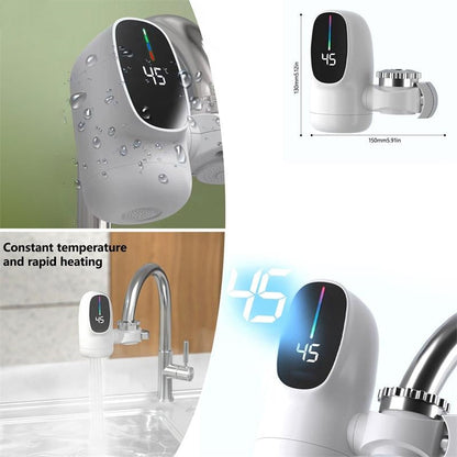 🚰⚡ Przegrzewacz wody z kranem – natychmiastowa ciepła woda – płatność przy odbiorze ✨✅