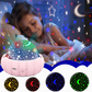 360° Rotating Creative Starry Sky Projection Lamp