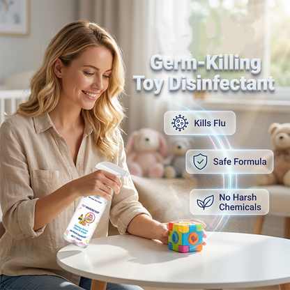 🧸🧼 Spray czyszczący (z gąbką) – bezpieczna dezynfekcja –  ⏰ płatność przy odbiorze