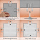 🧱⚡ Zaciski do naprawy paneli ściennych ze stali nierdzewnej –  💪 Profesjonalna jakość naprawy – Płatność przy odbiorze ✨