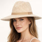 🧳👒 Składana dzianinowa czapka przeciwsłoneczna – 💖 Ochrona przed promieniowaniem UV, elegancka i uniwersalna – płatność przy odbiorze