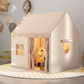 🏰🧸 Namiot dla dzieci w kształcie zamku – 💖 Materiał przewiewny i przyjazny dla skóry – Płatność przy odbiorze