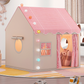 🏰🧸 Namiot dla dzieci w kształcie zamku – 💖 Materiał przewiewny i przyjazny dla skóry – Płatność przy odbiorze