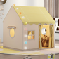 🏰🧸 Namiot dla dzieci w kształcie zamku – 💖 Materiał przewiewny i przyjazny dla skóry – Płatność przy odbiorze