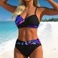 Dwuczęściowy zestaw bikini push-up dla kobiet
