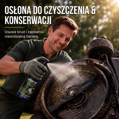 Silny środek czyszcząco-odtłuszczający do kosiarek