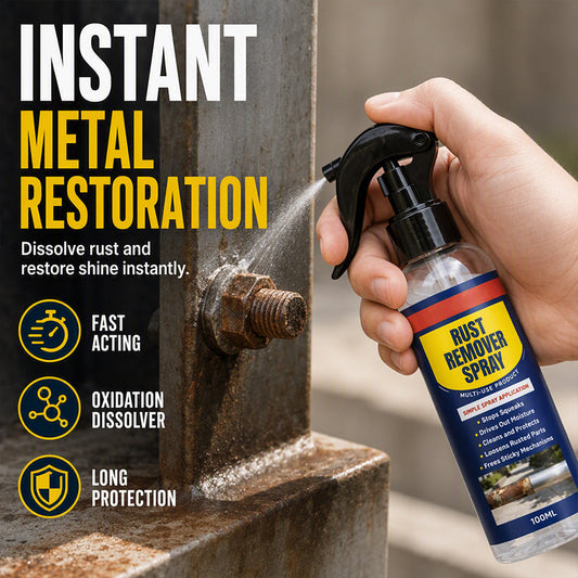 Twoje narzędzia i części metalowe rdzewieją i zacięcia? – spray do usuwania rdzy i smarowania – wypróbuj natychmiastową renowację w kilka sekund. Na pobranie! 🛠️