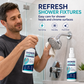 Szybko usuń uporczywy kamień i osady mineralne z głowic prysznicowych i kranów – spray do usuwania kamienia 50 ml. Na pobranie! 🚿