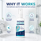 Szybko usuń uporczywy kamień i osady mineralne z głowic prysznicowych i kranów – spray do usuwania kamienia 50 ml. Na pobranie! 🚿