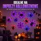Twoje dekoracje Halloween są nudne i nie straszne? – 3D naklejki ścienne z pająkami z migającymi diodami LED – wypróbuj upiorny efekt, który ożywi Twoją przestrzeń. Na pobranie! 🕷️