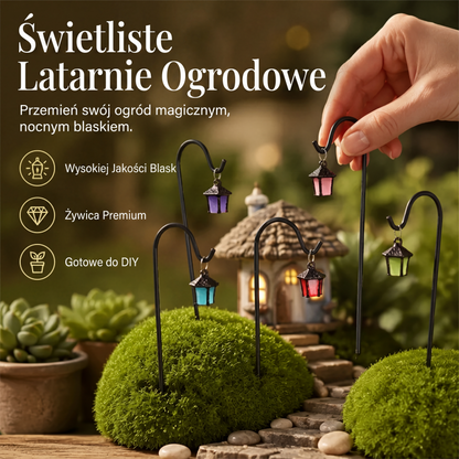 Twój ogród jest nudny i pozbawiony magii po zmroku? – miniaturowe latarnie ogrodowe świecące w ciemności – wypróbuj czarujący blask bez prądu i kabli. Na pobranie! 🌙