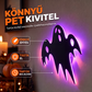 Stwórz nastrojową halloweenową atmosferę w swojej sypialni – świecąca naklejka ścienna 3D z miękkim światłem otoczenia. Na pobranie! 🎃
